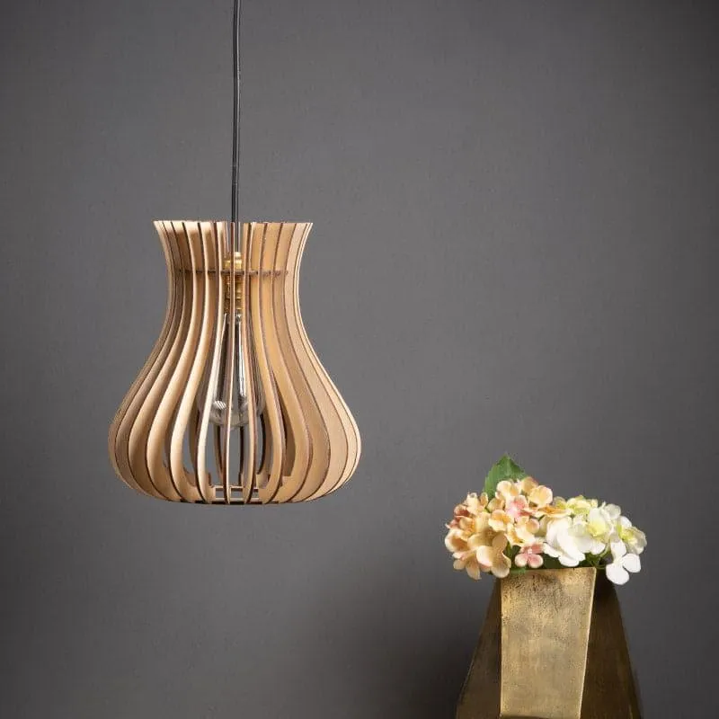 Alcott Wooden Ceiling Lamp media 3