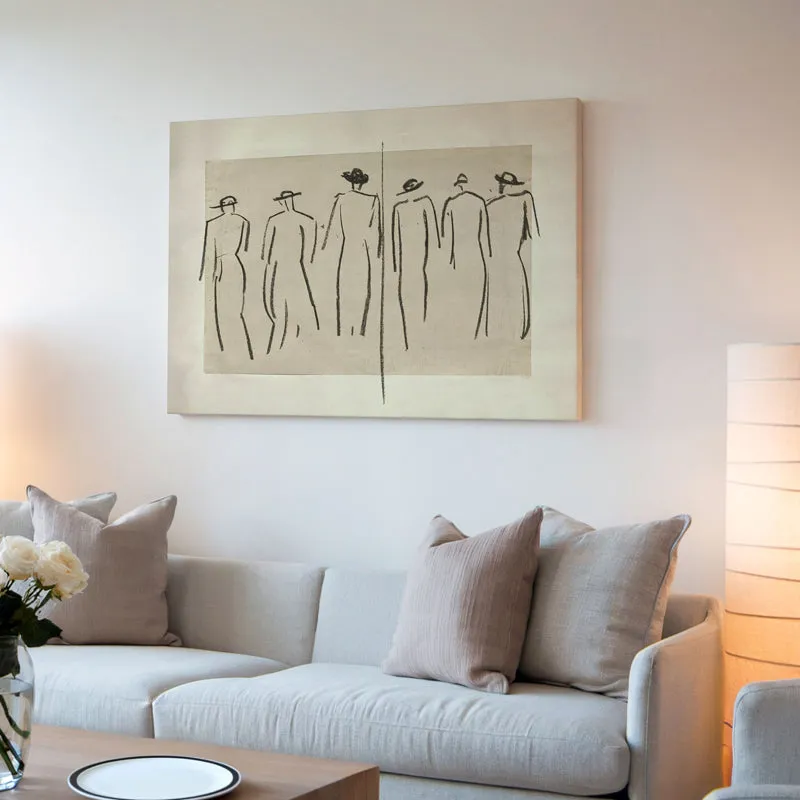 Form In Lines Wood Wall Art media 4