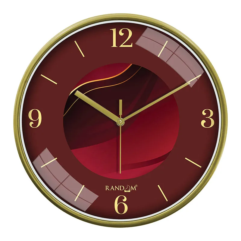 Tempus Crimsa Wall Clock media 3