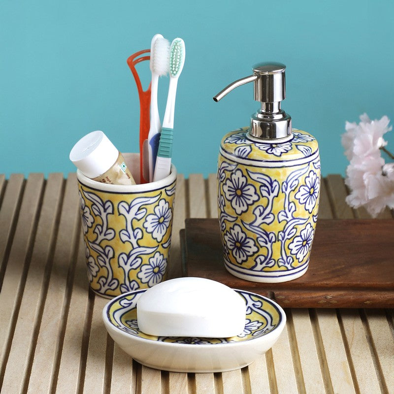Compact & Stylish Bathroom Set - Three Piece Set