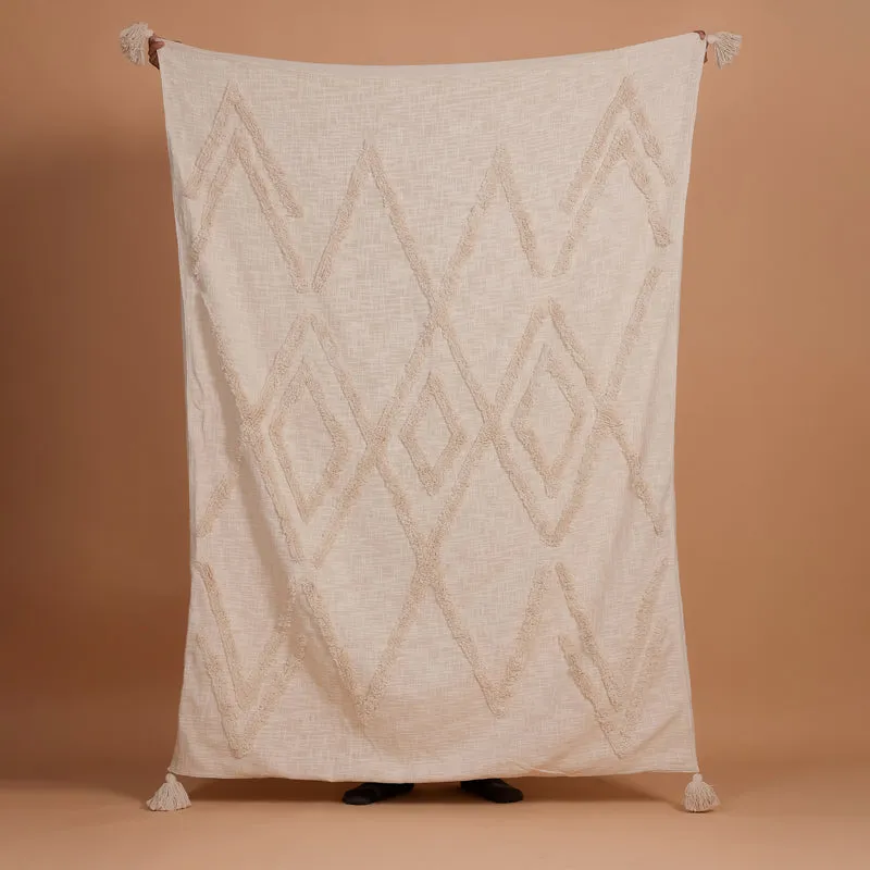 Tuft Peak II Cotton Throw media 9