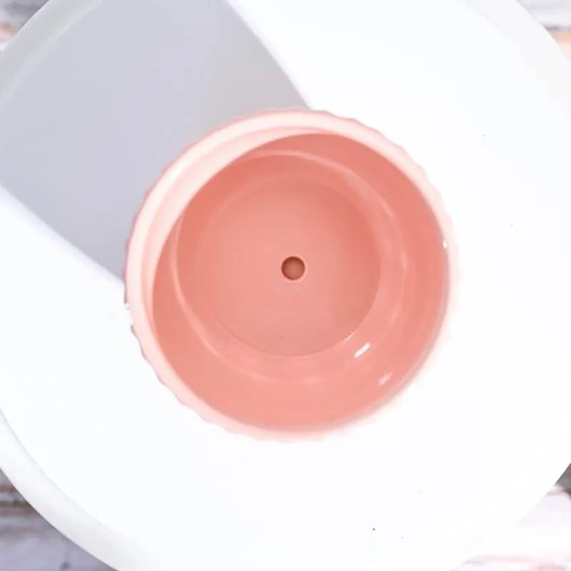 Elise Ceramic Planter - White media 5