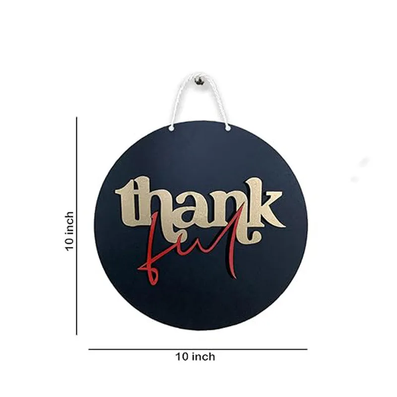 Alora Thankful MDF Wall Accent media 8