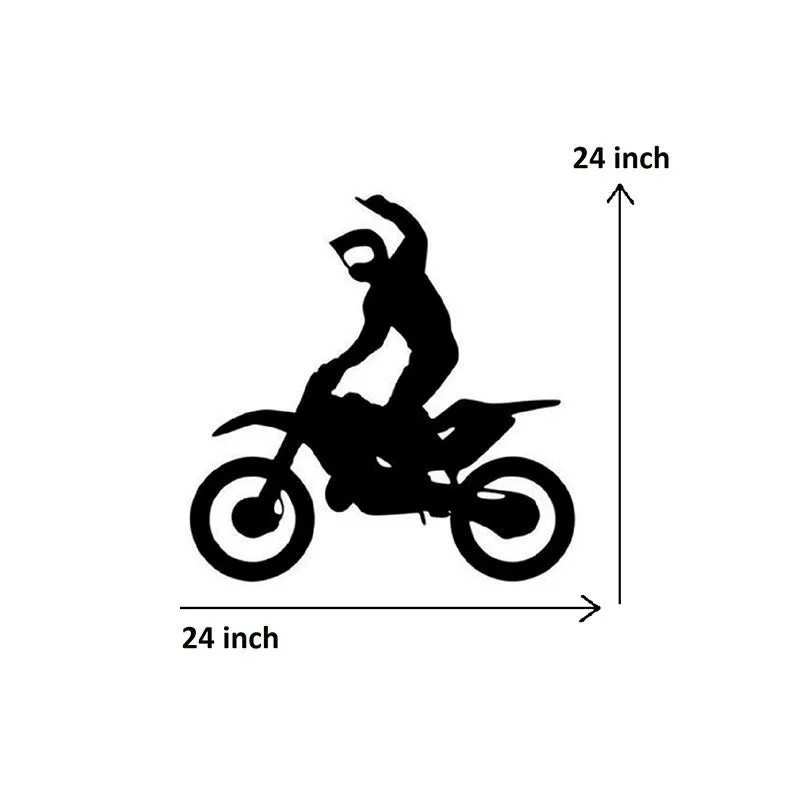Rider Black Iron Wall Accent media 5