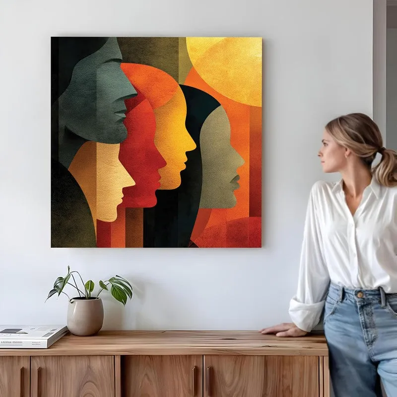 Formed Face Canvas Wall Art media 4