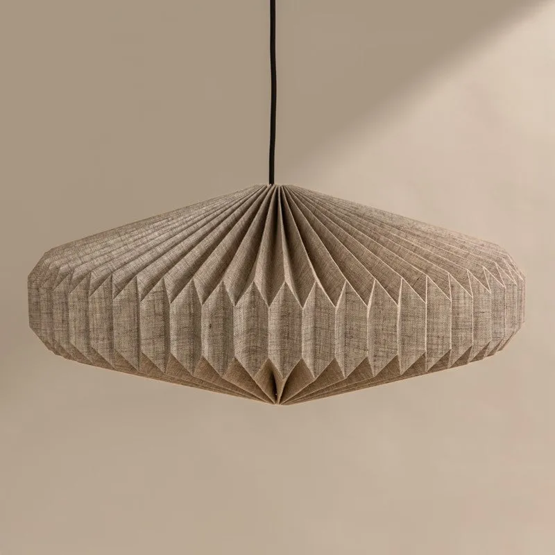 Fig Living Oblong Paper Ceiling Lamp - Grey media 6