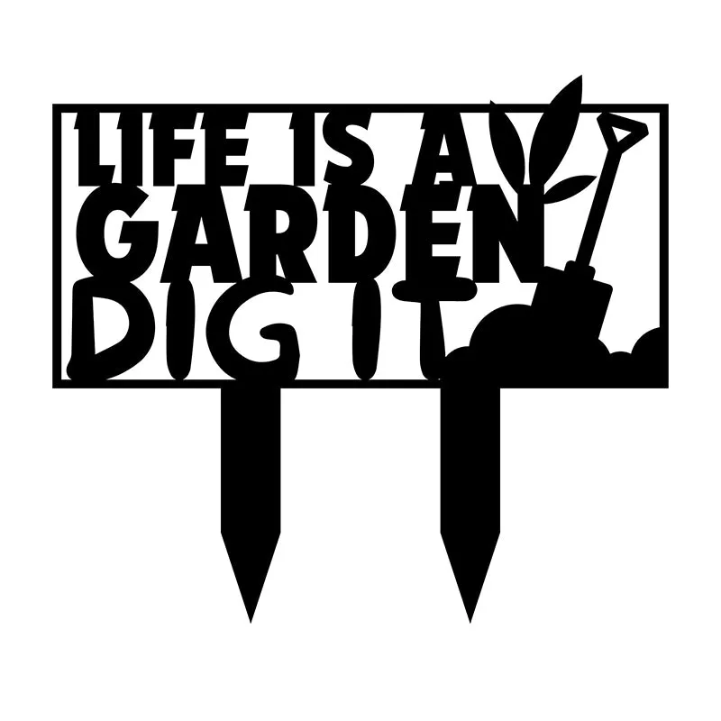 Dig It Garden Stake media 3