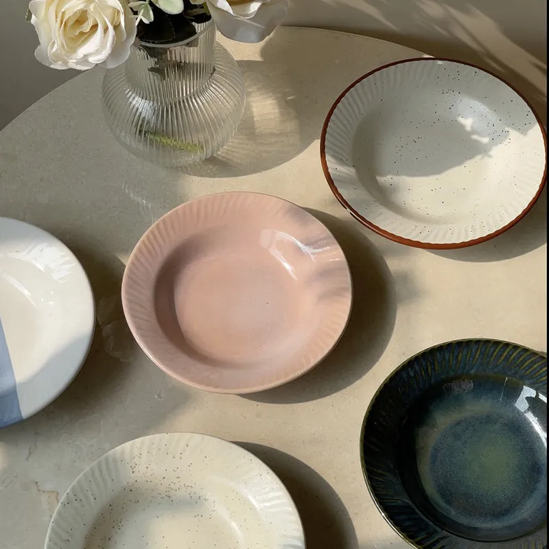 Raisel Ceramic Pasta Plate - Set Of Five media 3