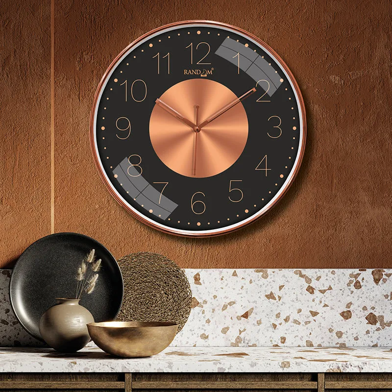 Timeless Grace Plastic Analog Wall Clock media 1