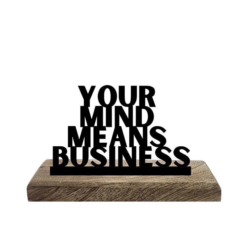 Think & Live Showpiece - Set Of Two media 4