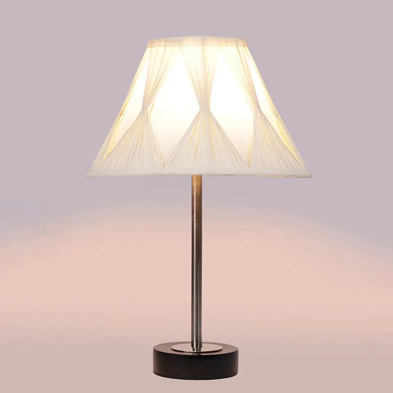 Pleatra Pinch Rodin Wooden Table Lamp - OffWhite,Silver,Black media 5