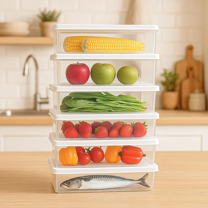 Milton Orchard BPA Free Fridge Container (1.5 L) - Set Of Six media 1