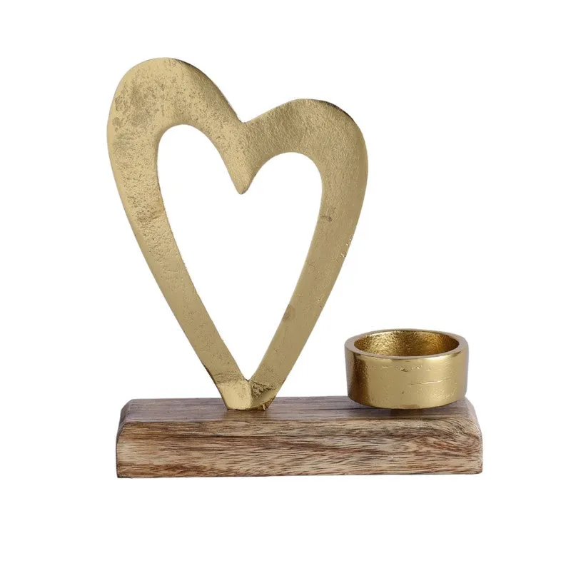 Heart Embrace Tealight Candle Holder media 6