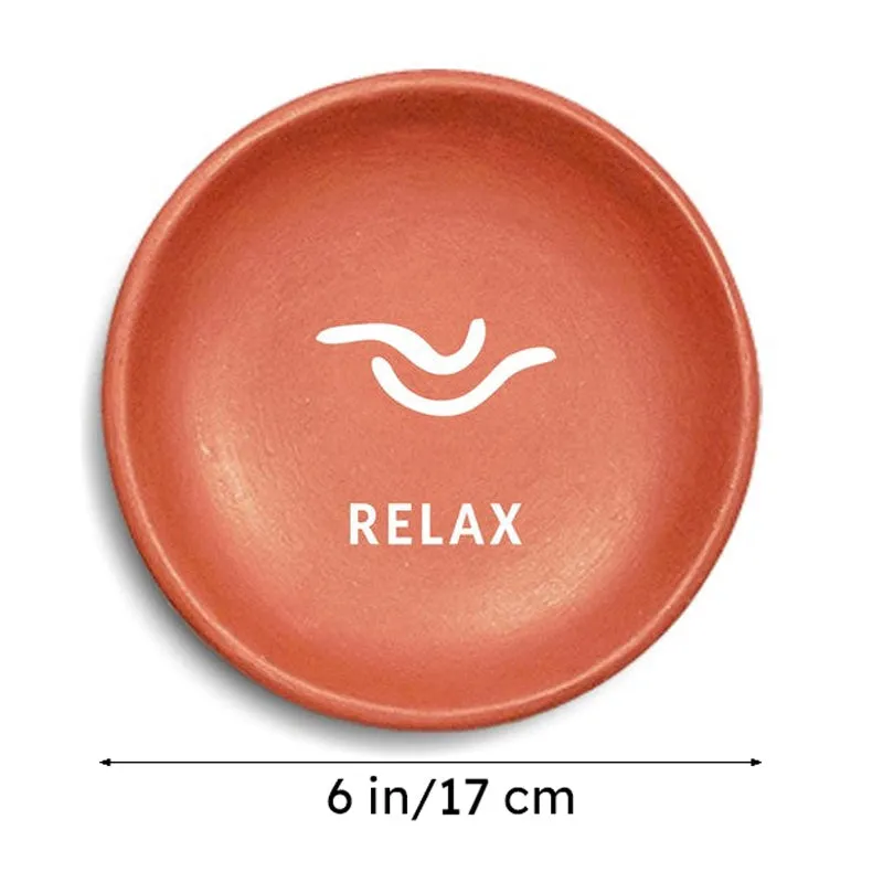 Self Affirmations Terracotta Wall Plate - Set Of Three media 7
