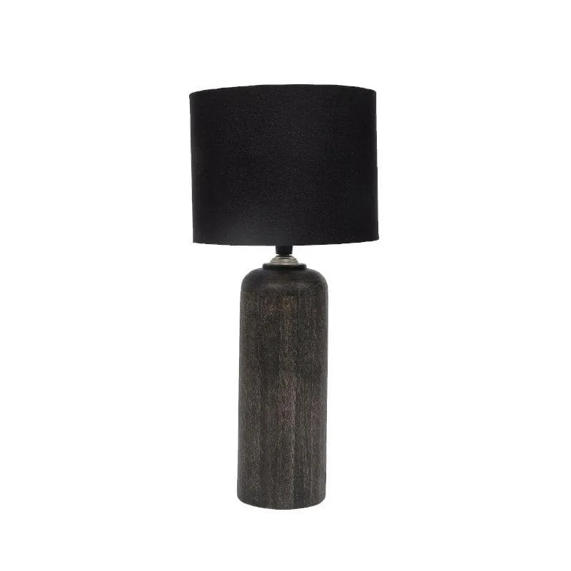 Bisara Boon Fabric Table Lamp - Black media 4