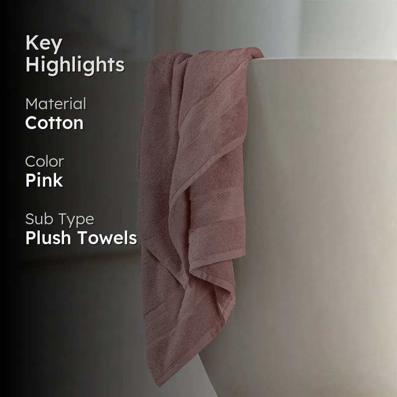 Reign Bath Towel - Pink media 2