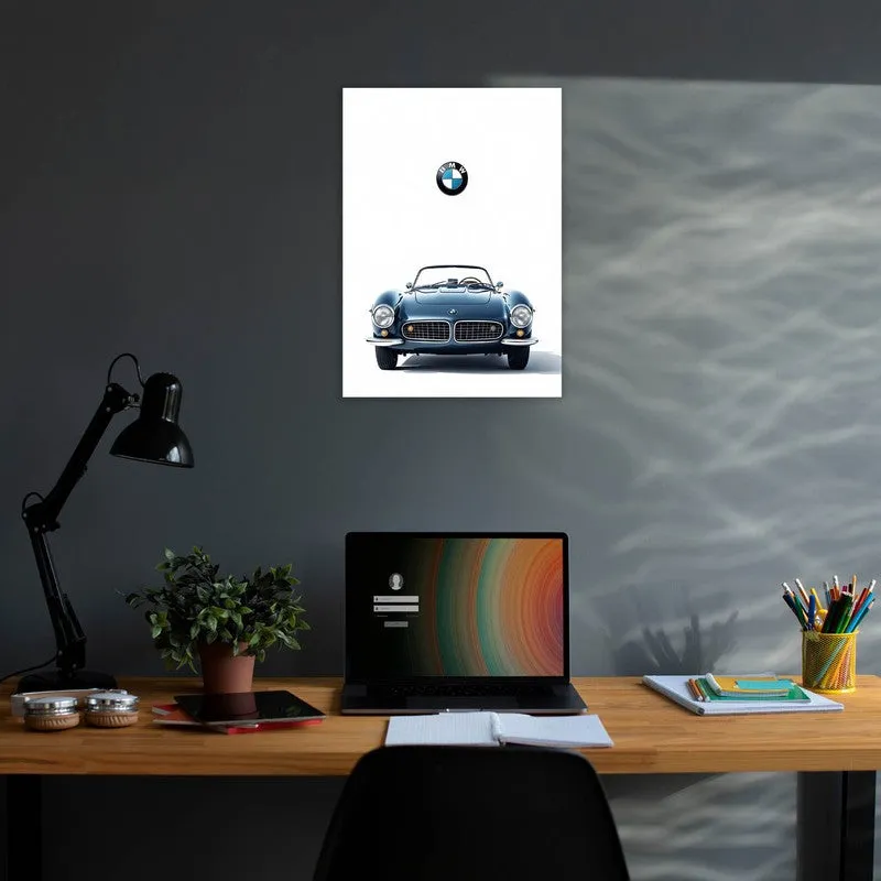 Classic Bavarian Elegance Wall Poster - Blue media 3