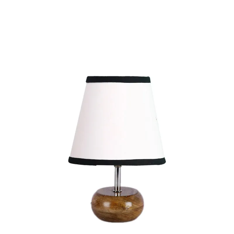 Astrova Fabric Table Lamp - White,Black,Brown media 4