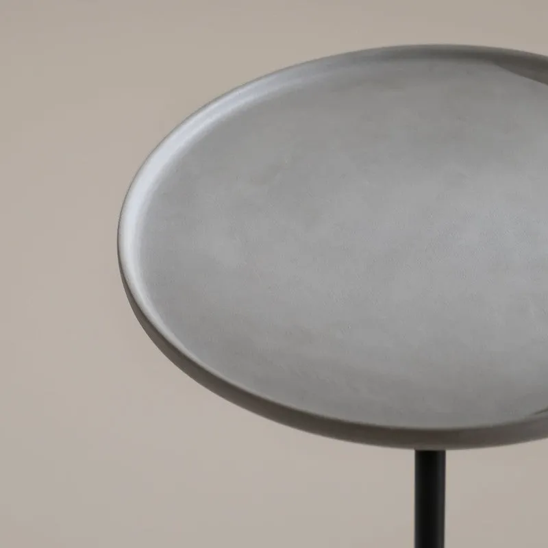 Fig Living MinimaLuxe Metal & Ceramic Side Table media 7