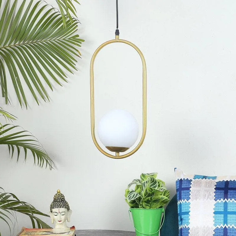 Lucille Moon LED Glass Ceiling Lamp media 3