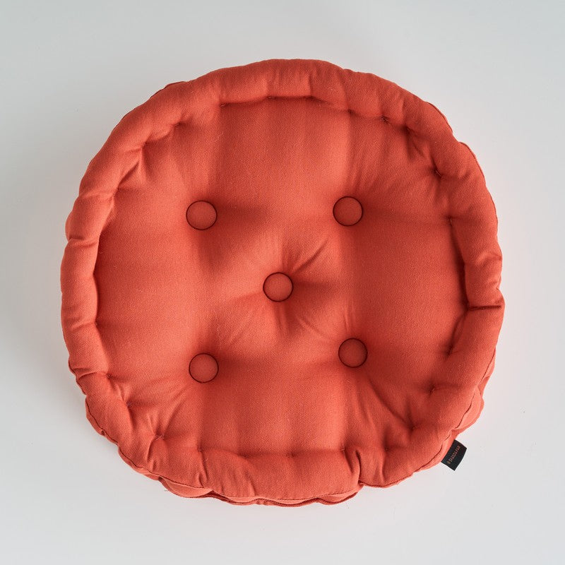 Aidan Floor Cushion (Terracotta Brown) - Set Of Four media 3
