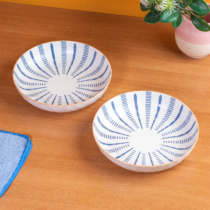 Blue Tide Serving Bowl(750 mL) - Set Of Two