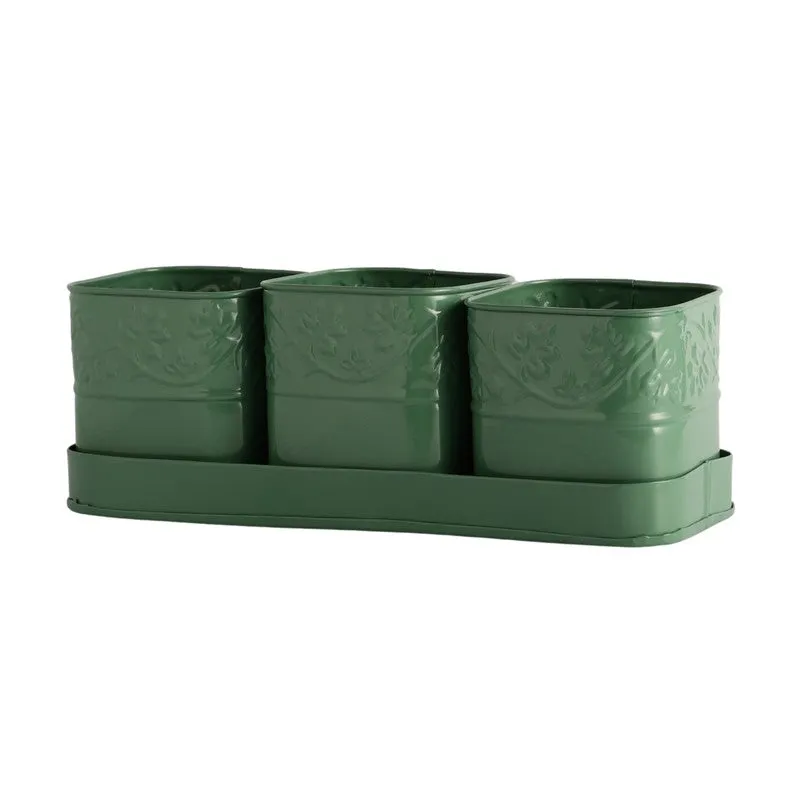CanopyCup Planters with Tray - Green media 5