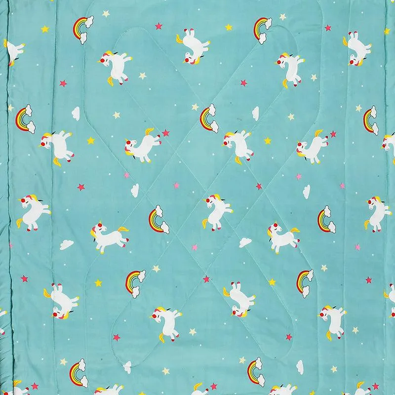 Unicorn Prism Microfiber Kids Comforter - 150 GSM media 3