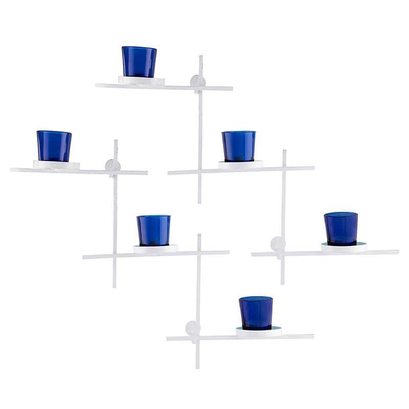 Terra Luminaire Votive Trio (Blue) - Set Of Two media 3