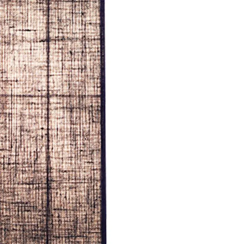 Ruya Wooden Tower Floor Lamp With Jute Shade - Blue media 3