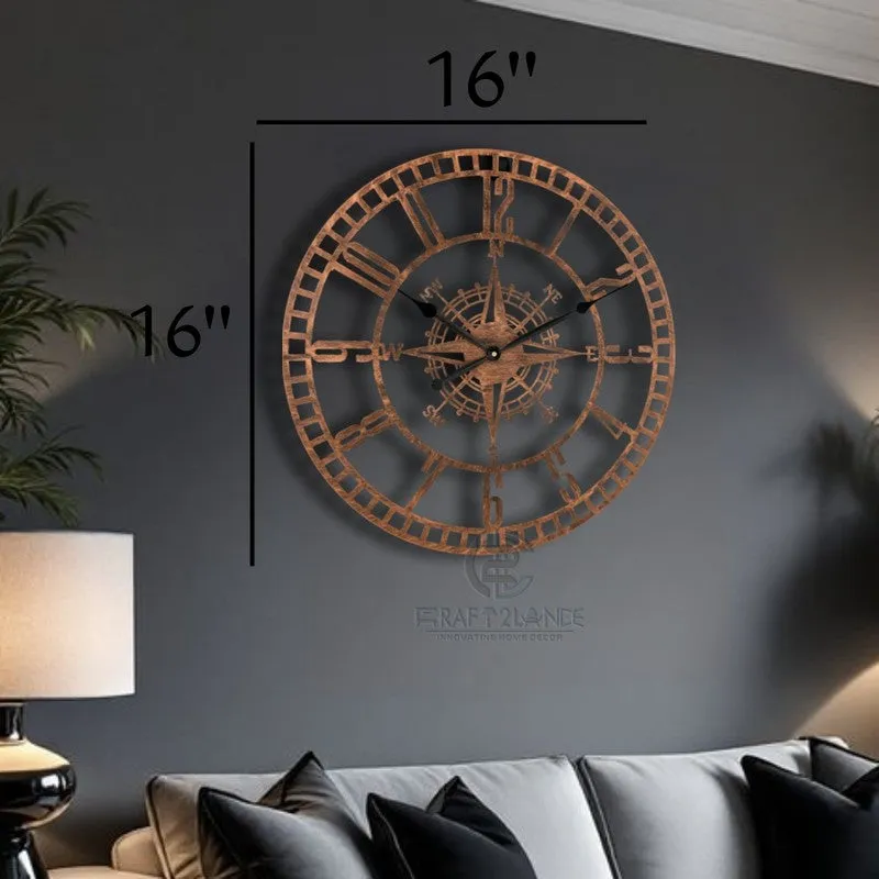 Tickin Silent Wall Clock - Bronze media 8