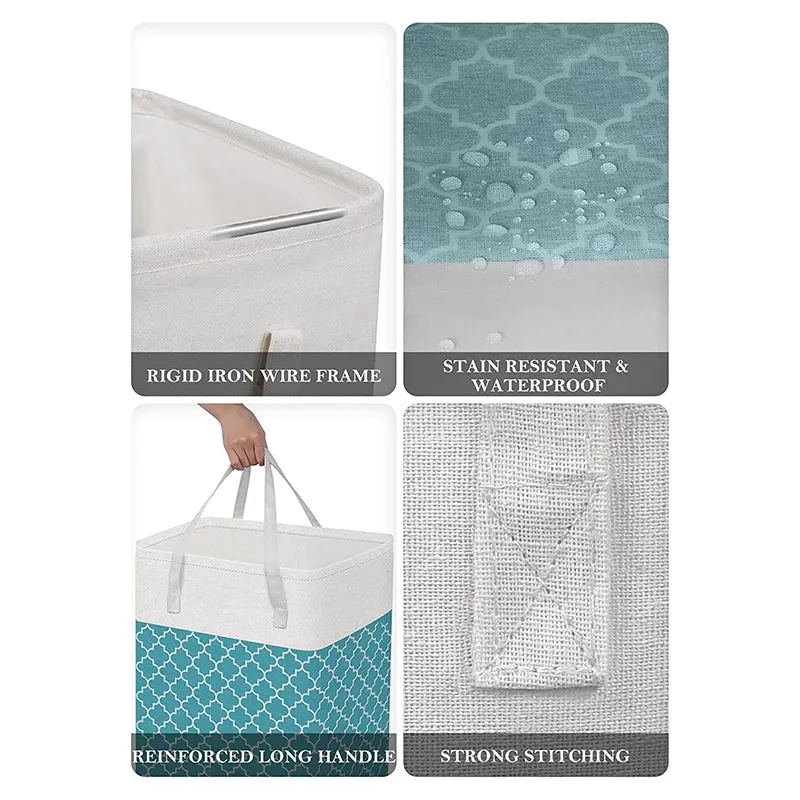 Calto Laundry Basket - Blue media 7