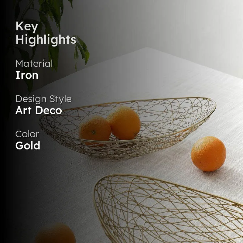 Ruma Fruit Basket - Gold media 2