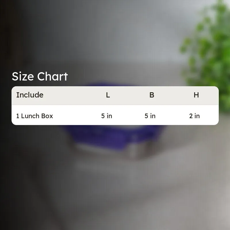 Hotspot Airtight Lunch Box (Violet) - 300 mL media 7
