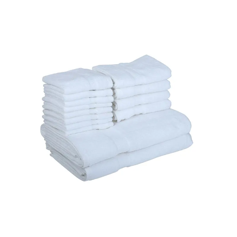 Miorah Towel Combo (White) - Set Of Fourteen media 4