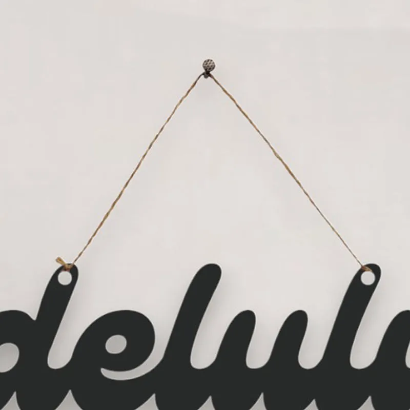 Delulu Mild Steel Wall Accent media 4