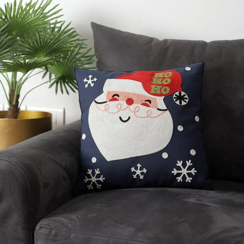 Happy Santa Cushion Cover media 1