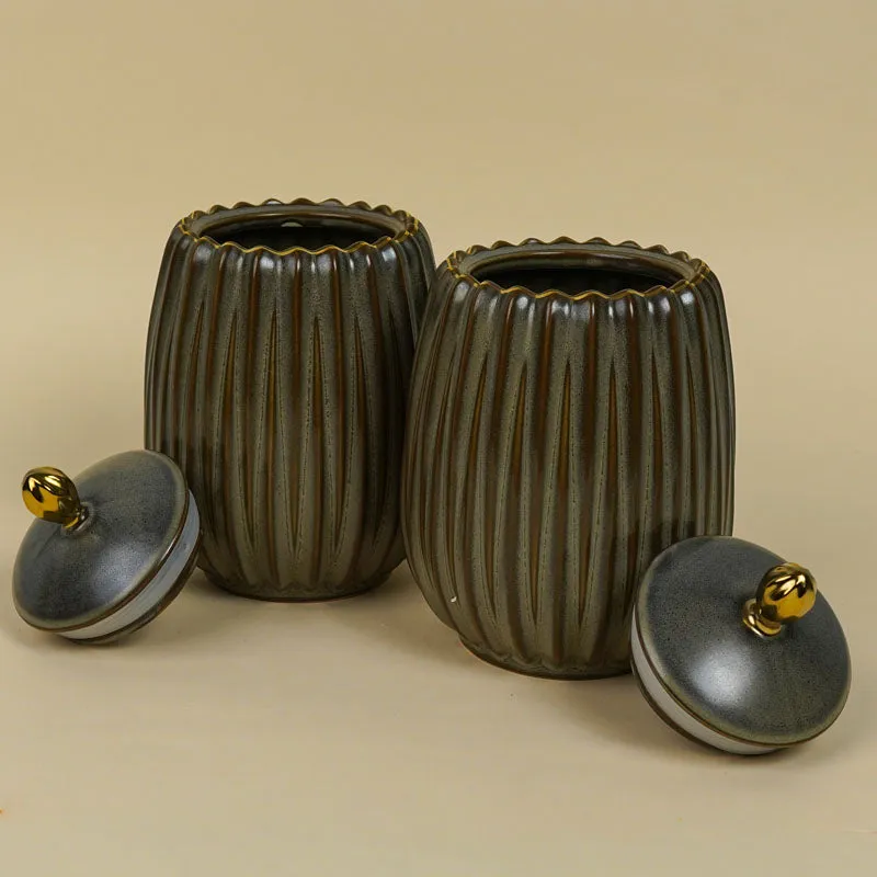 Vajra Dark Green Storage Container (1200 mL Each) - Set Of Two media 6