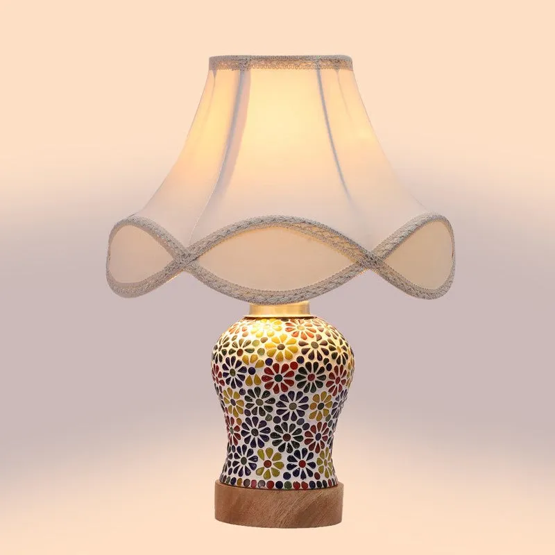 Aurelia Arc Wooden Table Lamp - Multicolor media 6