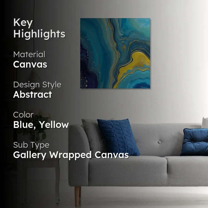 Glaze Flow Canvas Wall Art media 2