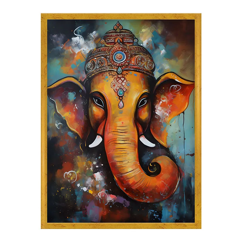 Lambodara Gaze Wall Art media 2