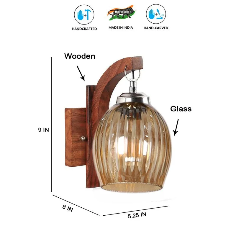 Vintage Glow Strip Glass Wall Lamp media 8