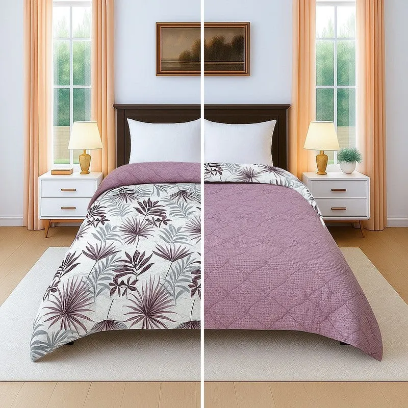 Bloomers Floral Cotton Comforter (Multicolor) - 300 GSM media 3