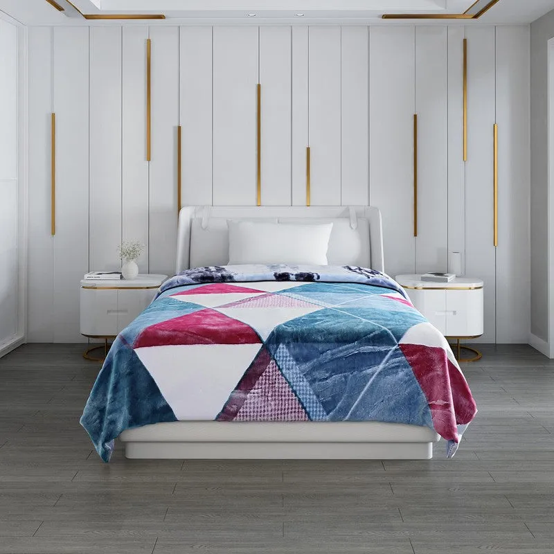 Monte Carlo Geometric Dream Blanket - 852 GSM media 3