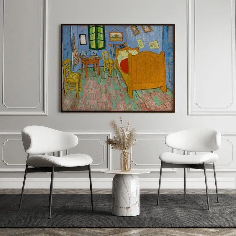 Bedroom In Arles By Vincent Van Gogh - Black Frame media 5