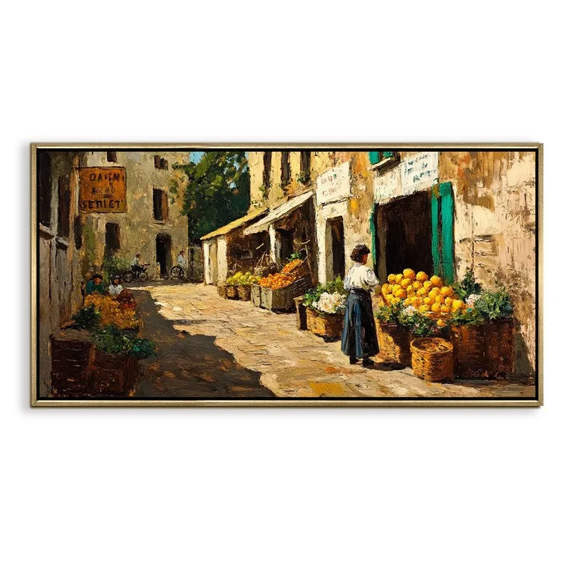 Daytrade Canvas Wall Painting With Frame media 3