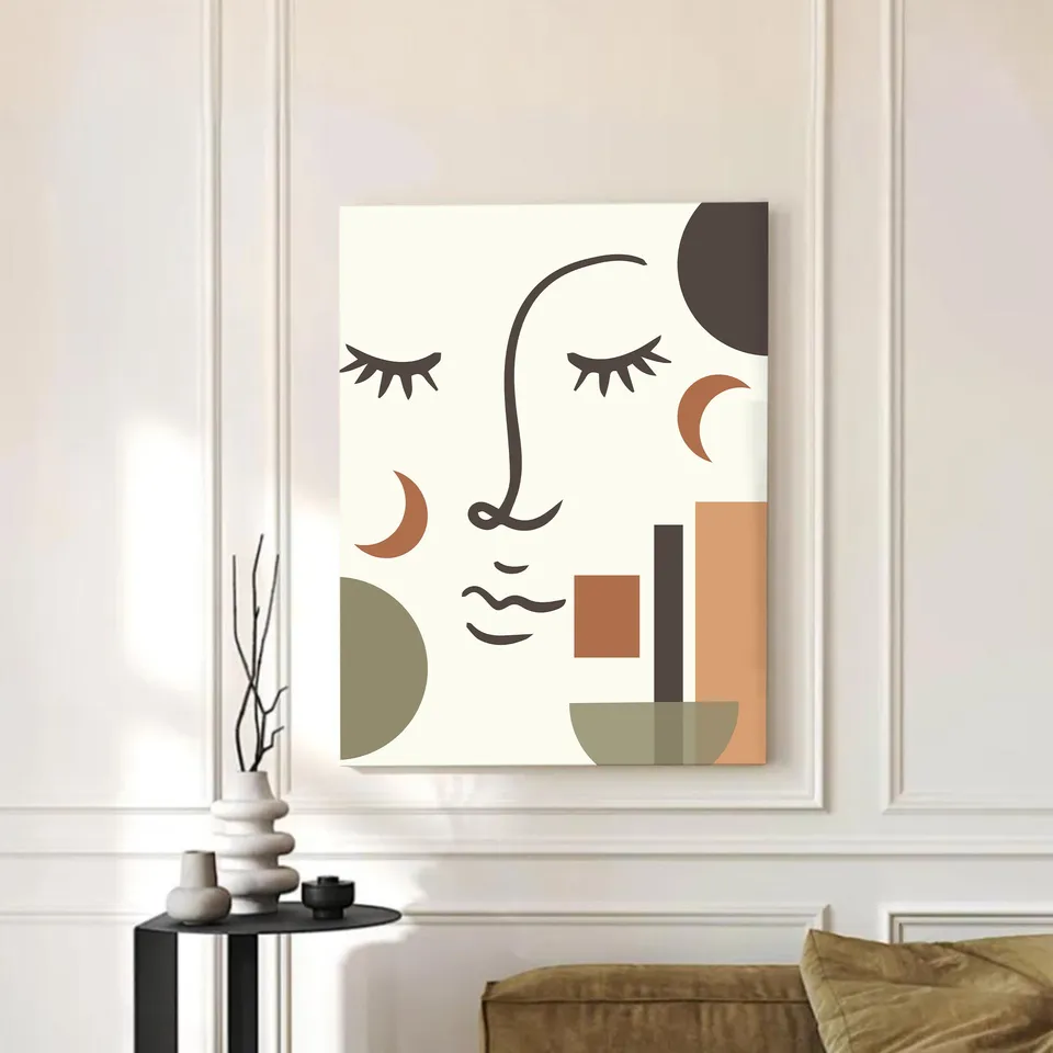 Riverstone Cotton Canvas Wall Painting media 3