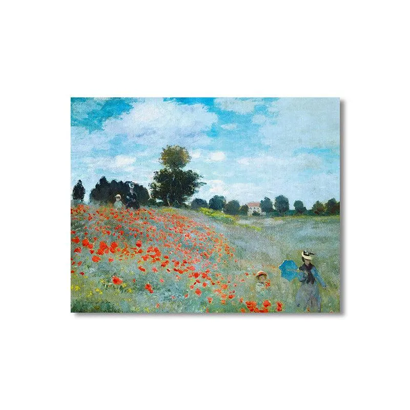 Serene Grassland Canvas Wall Painting media 3