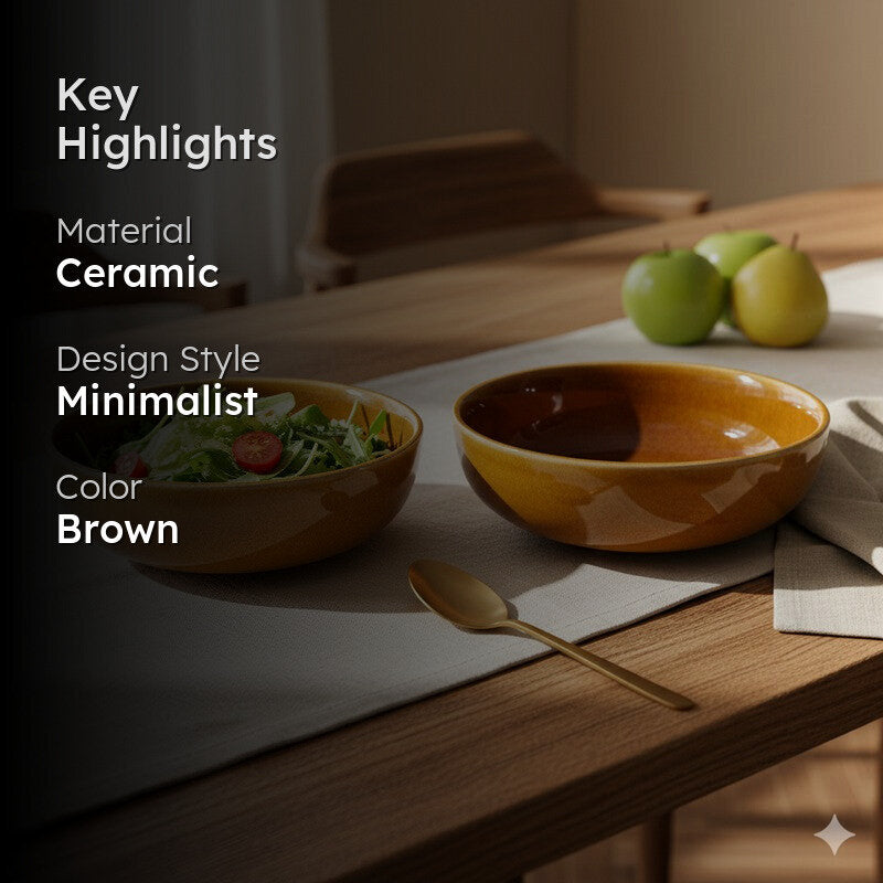 Dine Aura Serving Bowl (700 mL Each) - Set Of Two media 2