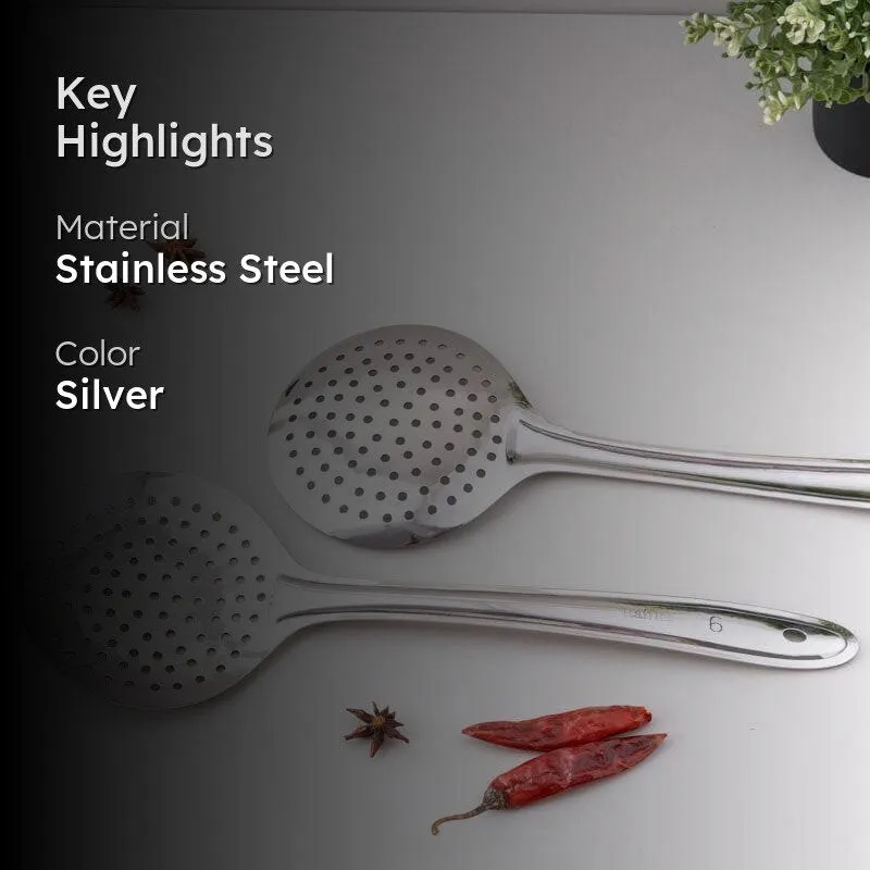 Multitasker Stainless Steel Skimmer - 35 cm media 2